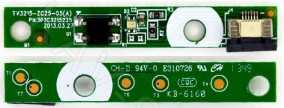 TV3215-ZC25-05(A), 303C3215235 - Плата ИК сенсор для ЖК телевизора HAIER