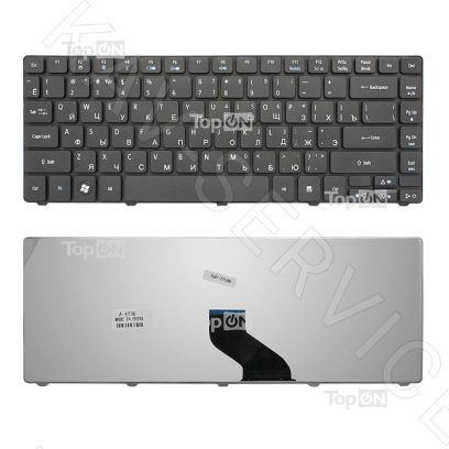 KB.I140A.077 - Клавиатура для ноутбука Acer Aspire Timeline 3810T, 3820T, 3410T, 4810T, 4410T, 4535, 4736, 4736Z, 4736G, 4741ZG, 4935, E-Machines D640 Series