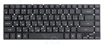 KB.I140A.284 - Клавиатура для ноутбука Acer Aspire 3830, 3830T, 3830G, 4755, 4755G, 4830, 4830T, 4830TG