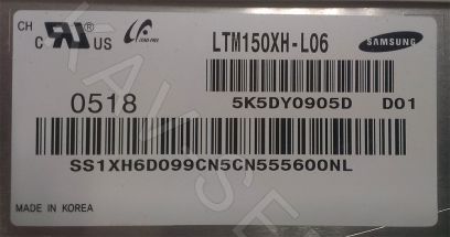 LTM150XH-L06 - Матрица для телевизоров ЖК
