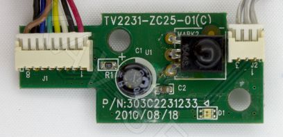 TV2231-ZC25-01(C) - Плата ИК сенсор для ЖК телевизора Mystery